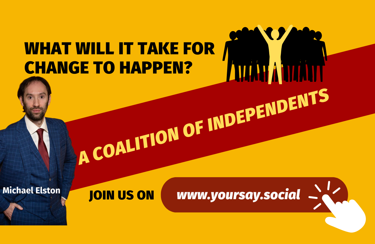 A Coalition Of Independents - Just 650 Candidates Needed. Are You One Of Them?